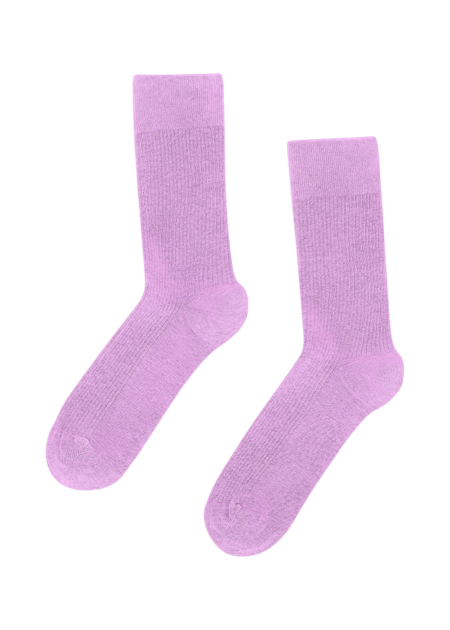 Chaussettes en coton bio | rose "women classic organic sock - cherry blossom"