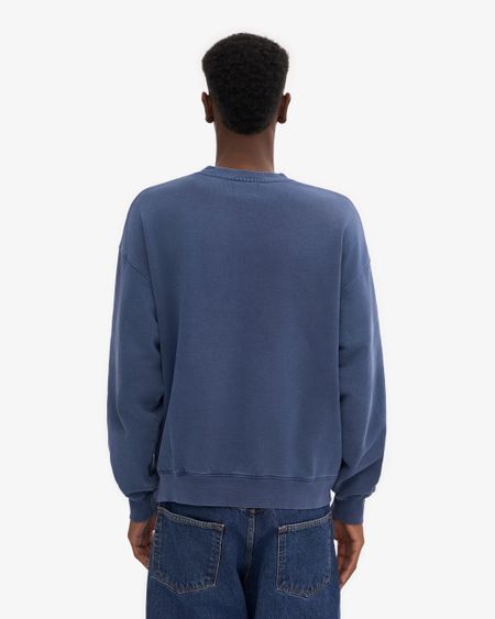 Sweat oversize en coton bio | bleu neptune "neptune blue", Colorful Standard, photo 4