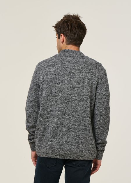 Troyer aus recycelter Wolle | Grau "antxiko - black", Bask in the Sun, Foto 4