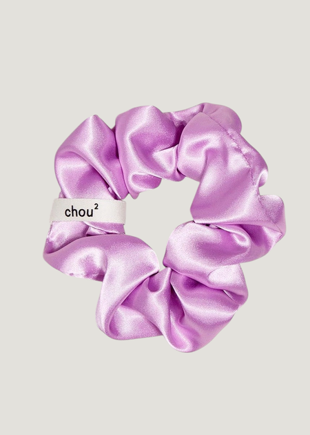 Chouchou en matière upcyclée | satin vieux rose, Chou²