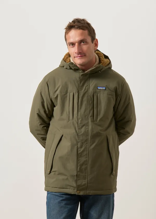 Parka à capuche en matière recyclée | vert "Isthmus parka - bsng", Patagonia