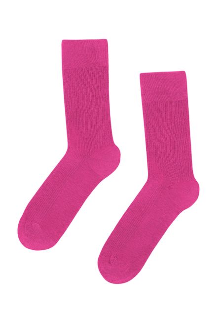 Chaussettes en coton bio | rose "bubblegum pink"