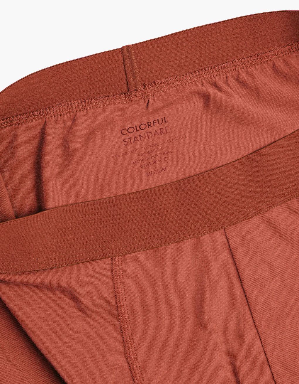 Boxer en coton bio | rouille "dark amber", Colorful Standard, photo 2