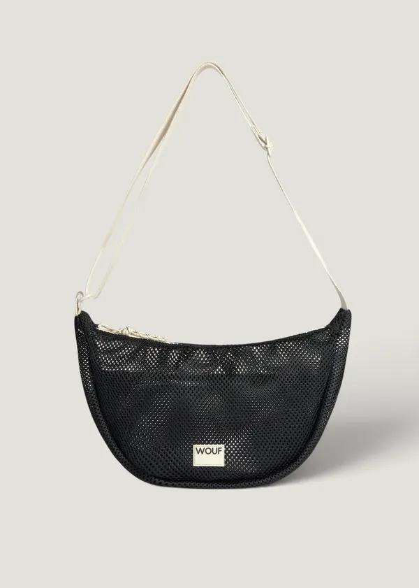 Sac bandoulière | noir "Onyx crossbody bag", Wouf