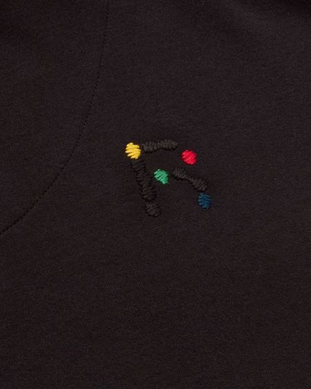 Sweat oversize en coton bio et matière recyclée | noir "black andrea hoodie", Thinking Mu, photo 6