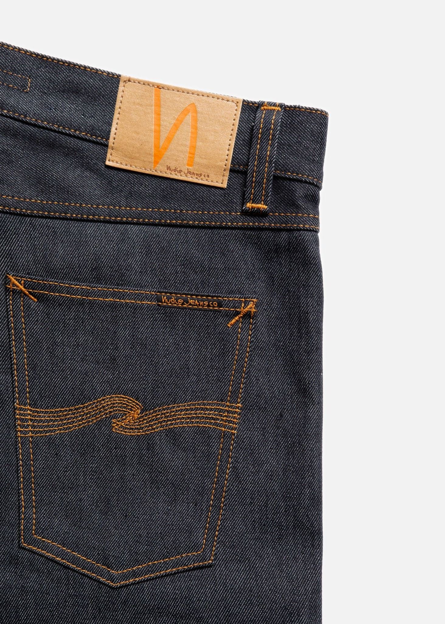Konisch zulaufende Jeans aus Bio-Baumwolle | Raw "steady eddie ii dry heavy", Nudie Jeans, Foto 5