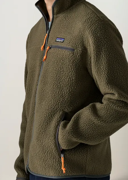 Veste polaire en matière recyclée | vert "retro pile jkt", Patagonia, photo 2
