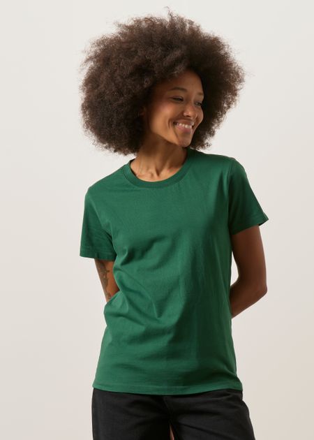 T-shirt en coton bio | vert forêt - WeDressFair