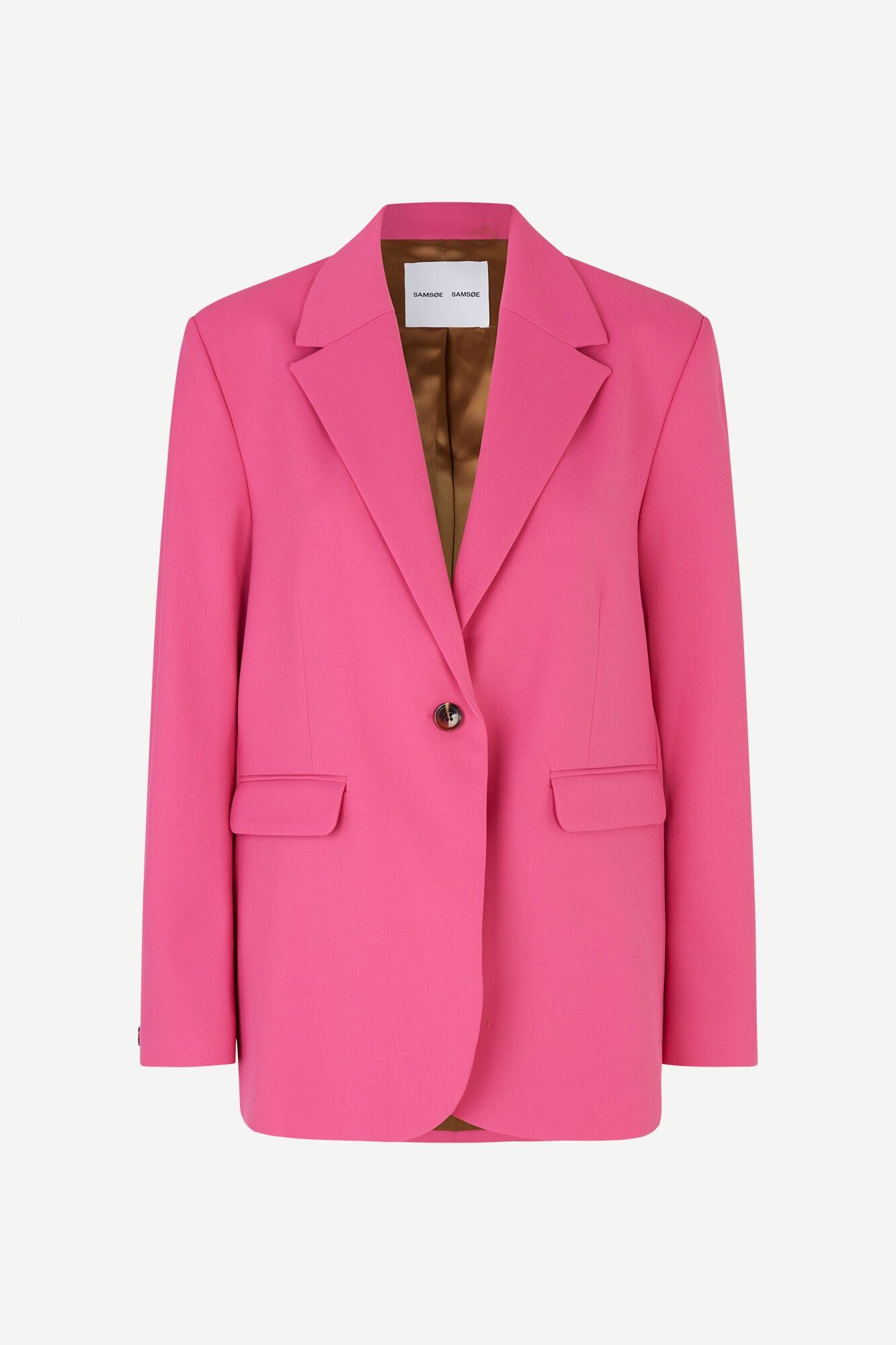 Rosa Blazer aus ECOVERO und recyceltem Material - haven blazer fandango pink, Samsoe Samsoe, Foto 1