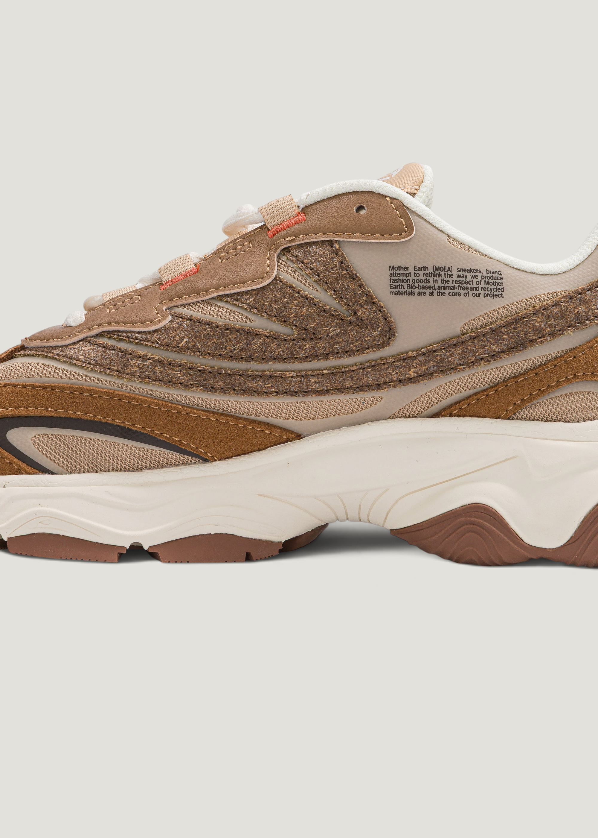Vegane Sneaker | Dragonfly - full brown - corn, Moea, Foto 5