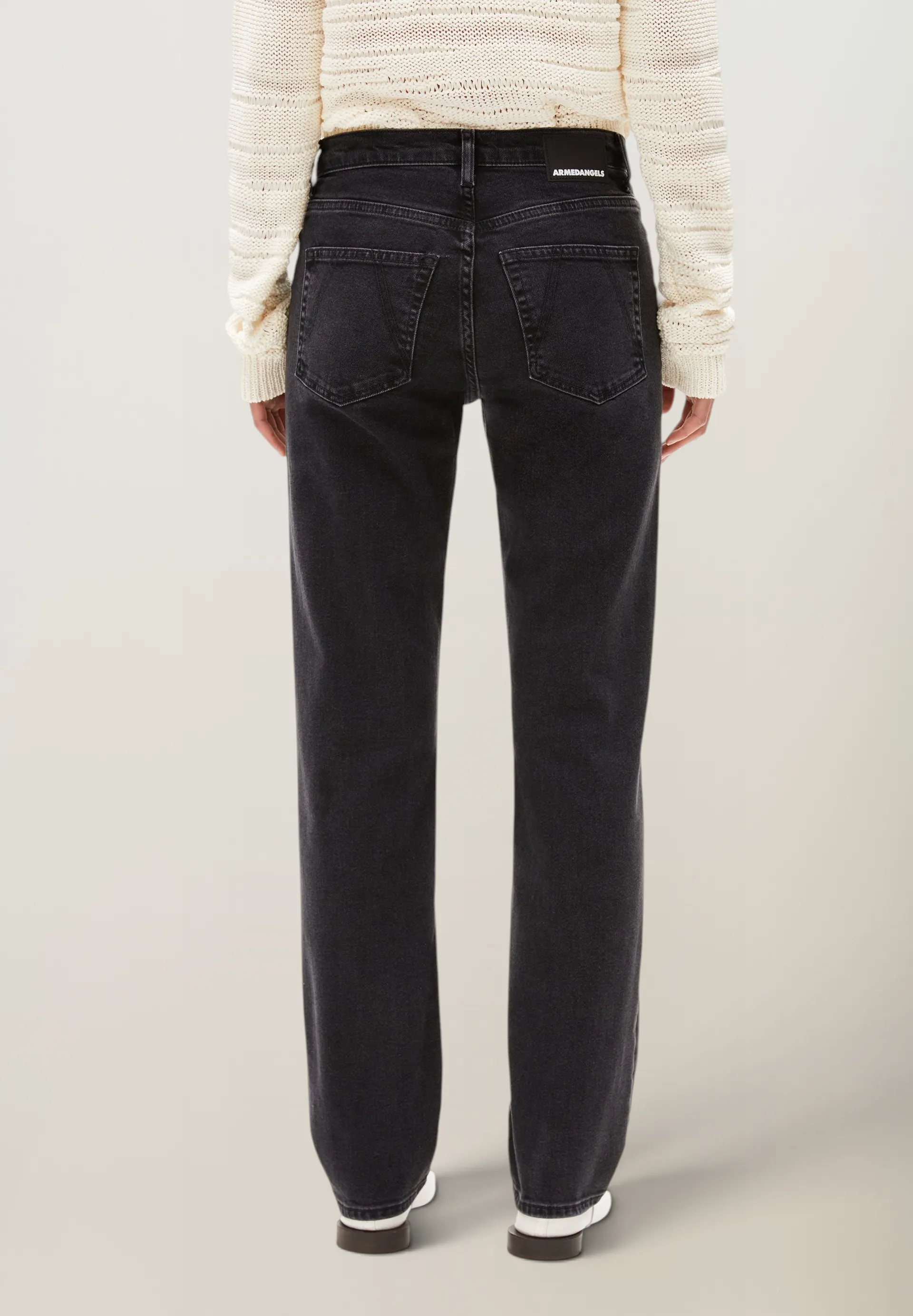 Carenaa mid straight jean - ebony, Armedangels, photo 2