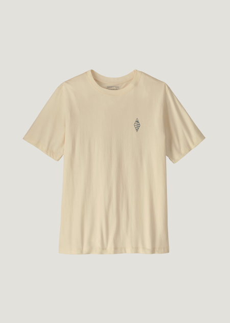 T-shirt en coton bio | beige "water people spotter t-shirt" - Patagonia