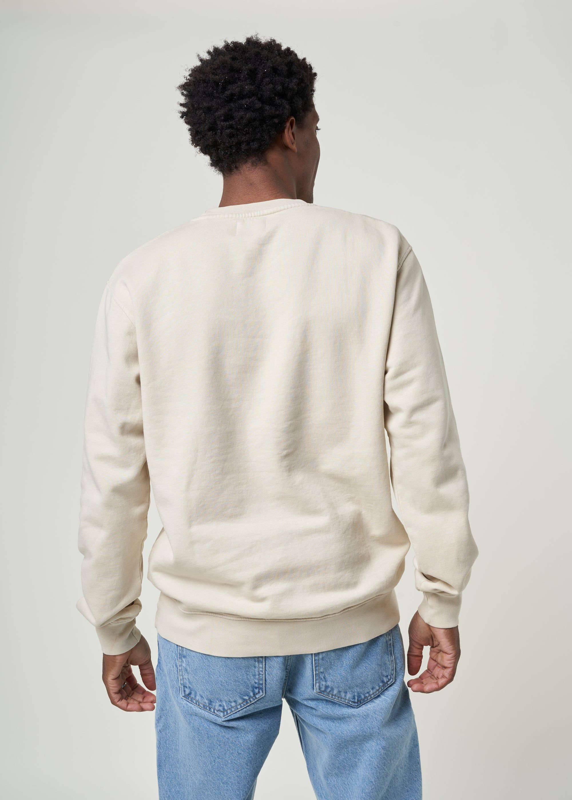 Sweat en coton bio | écru "ivory white", Colorful Standard, photo 4
