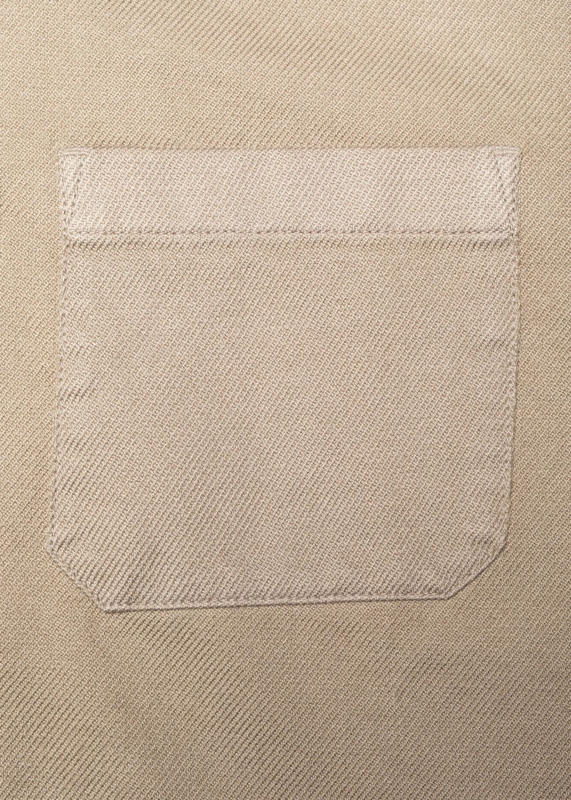 Veste de travail en coton bio | taupe "Barney worker jacket - mud", Nudie Jeans, photo 3