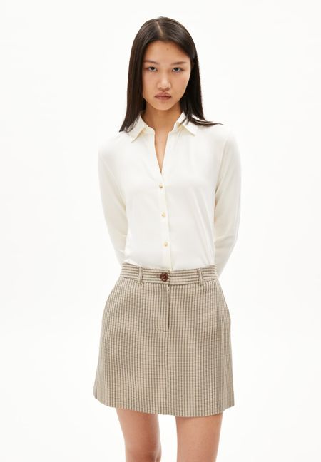 Chemise en coton bio | écru "nalaannia - oatmilk" - Armedangels