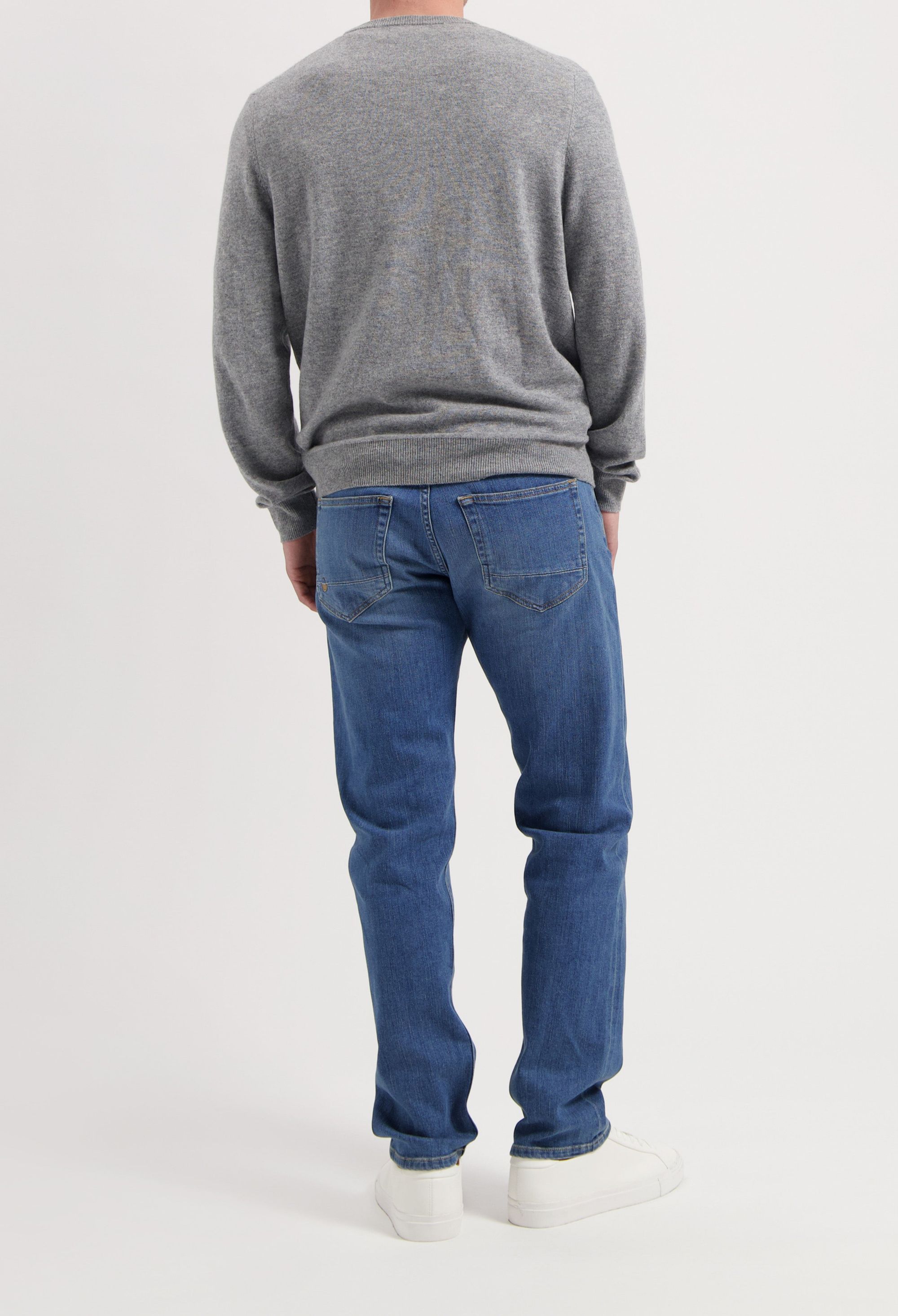 Jean droit en coton bio et coton recyclé - "hank mid tapered - medium heritage", Mud Jeans, photo 2
