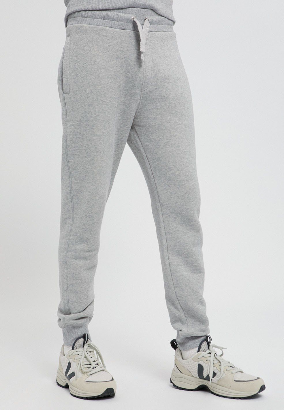 Jogging gris en coton et tencel - aarion, Armedangels, photo 1