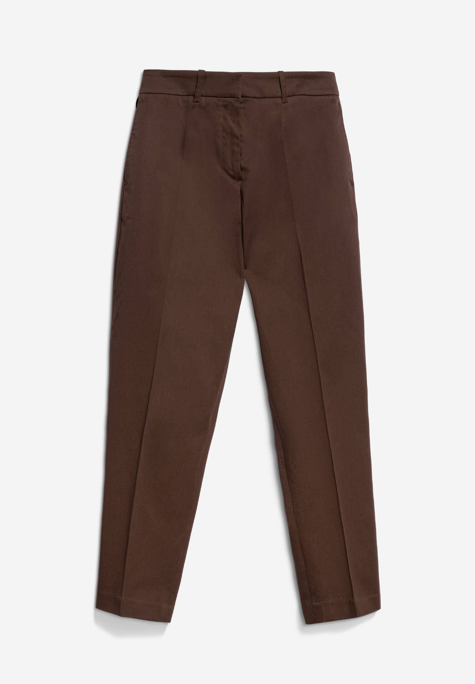 Bundfaltenhose aus Bio-Baumwolle | Braun "warmaar deep brown", Armedangels, Foto 6