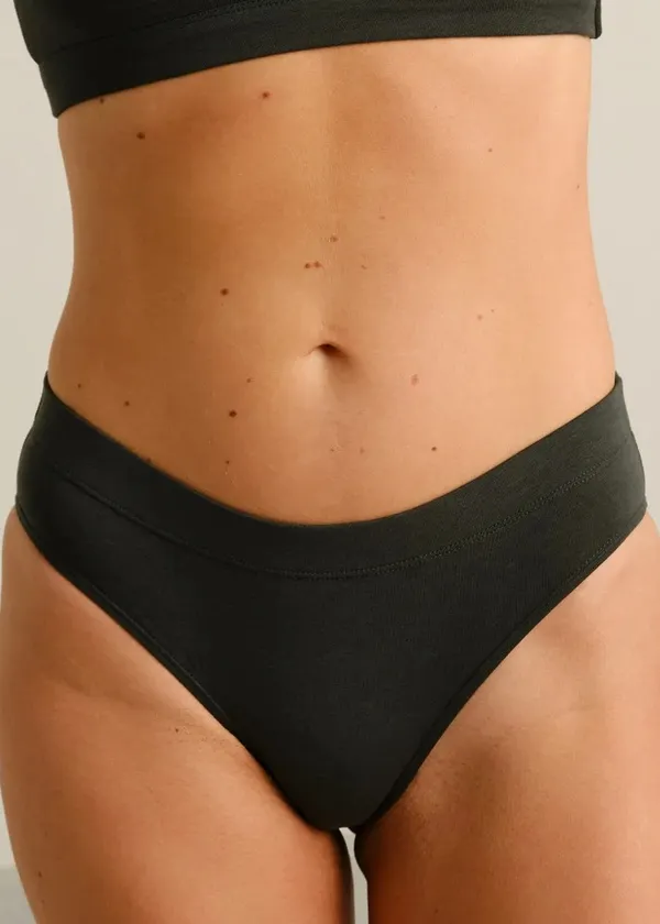Culotte en coton bio | vert foncé "Briefs ramsele pine grove", Dedicated