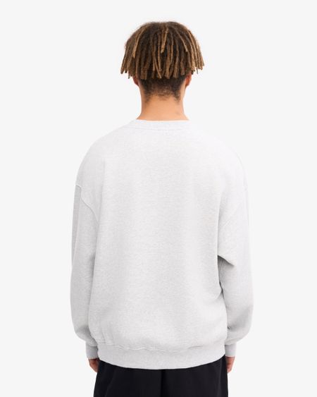 Sweat oversize en coton bio | gris "snow melange", Colorful Standard, photo 4