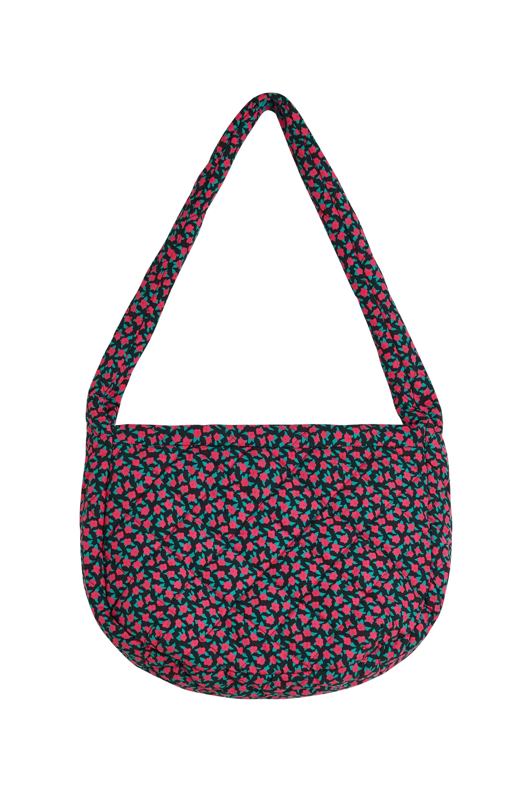 Sac matelassé - mini fleurs fuchsia - mini-fleurs-fuchsia, We Are Jolies, photo 2