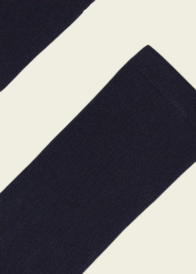 Chaussettes hautes en coton bio | marine "navy blue", Colorful Standard, photo 2