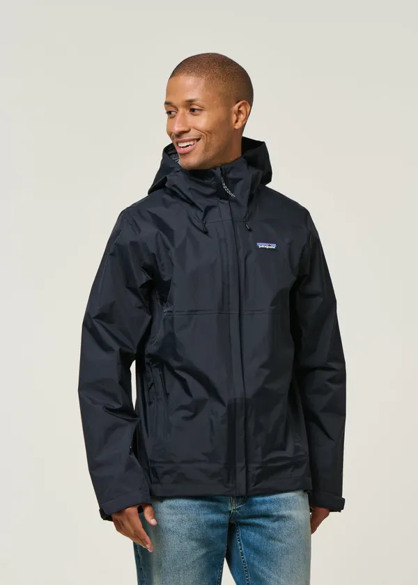 Imperméable  en nylon recyclé | noir "torrentshell 3l jkt black", Patagonia