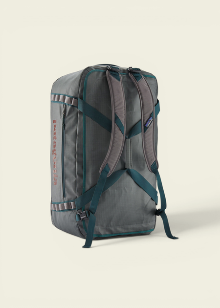 Sac de voyage 70l en nylon recyclé | gris "black hole duffel 70l - ngry" - Patagonia