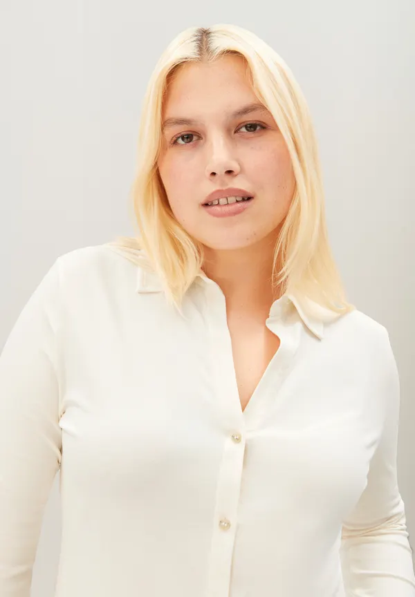 Chemise en coton bio | écru "nalaannia - oatmilk", Armedangels