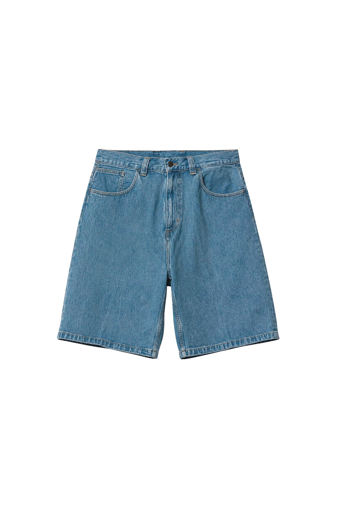 Short denim en coton bio | bleu "nowhere denim short", NWHR, photo 4