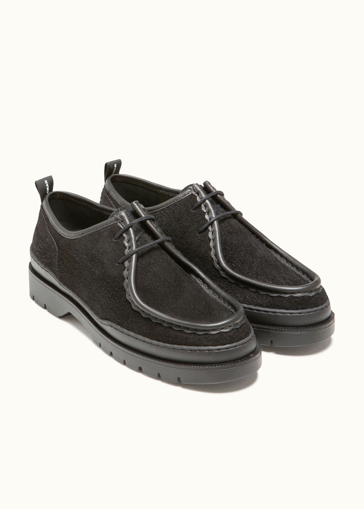 Derbies en cuir certifié | noir "major vp oak 2 - noir", Kleman, photo 1