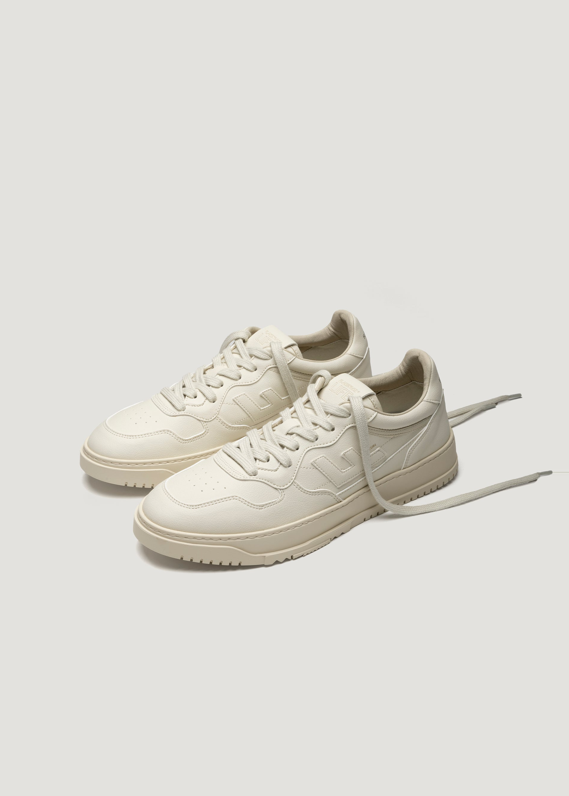 Vegane Sneaker | Weiß "ventura clean gesso", Flamingos Life, Foto 2