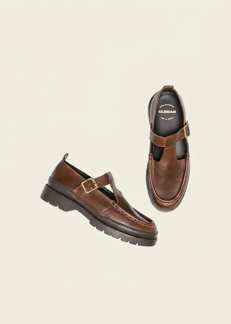 Derbys aus zertifiziertem Leder | Braun "rade oak a marron", Kleman, Foto 3