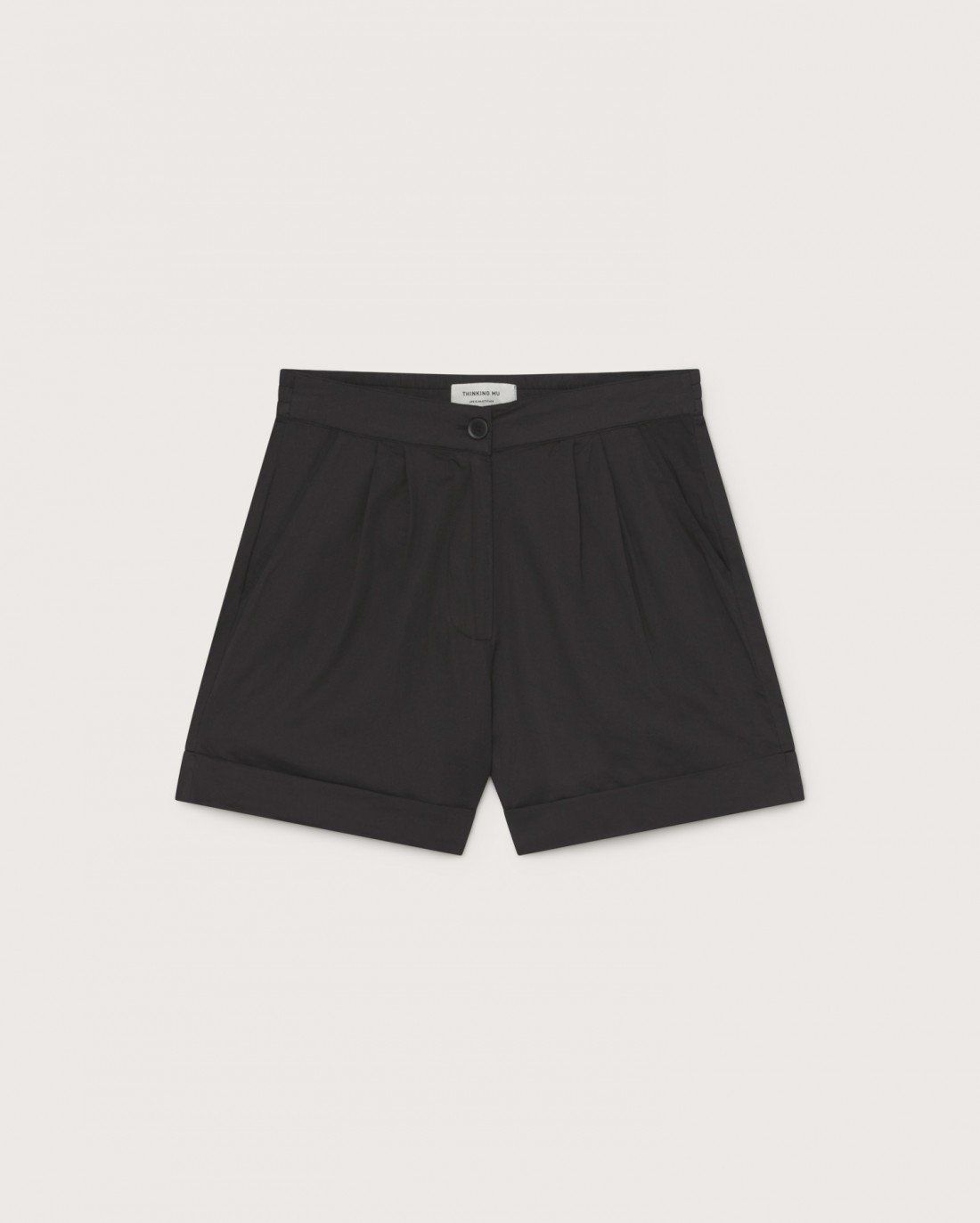 Short noir en coton bio - mamma, Thinking Mu, photo 5