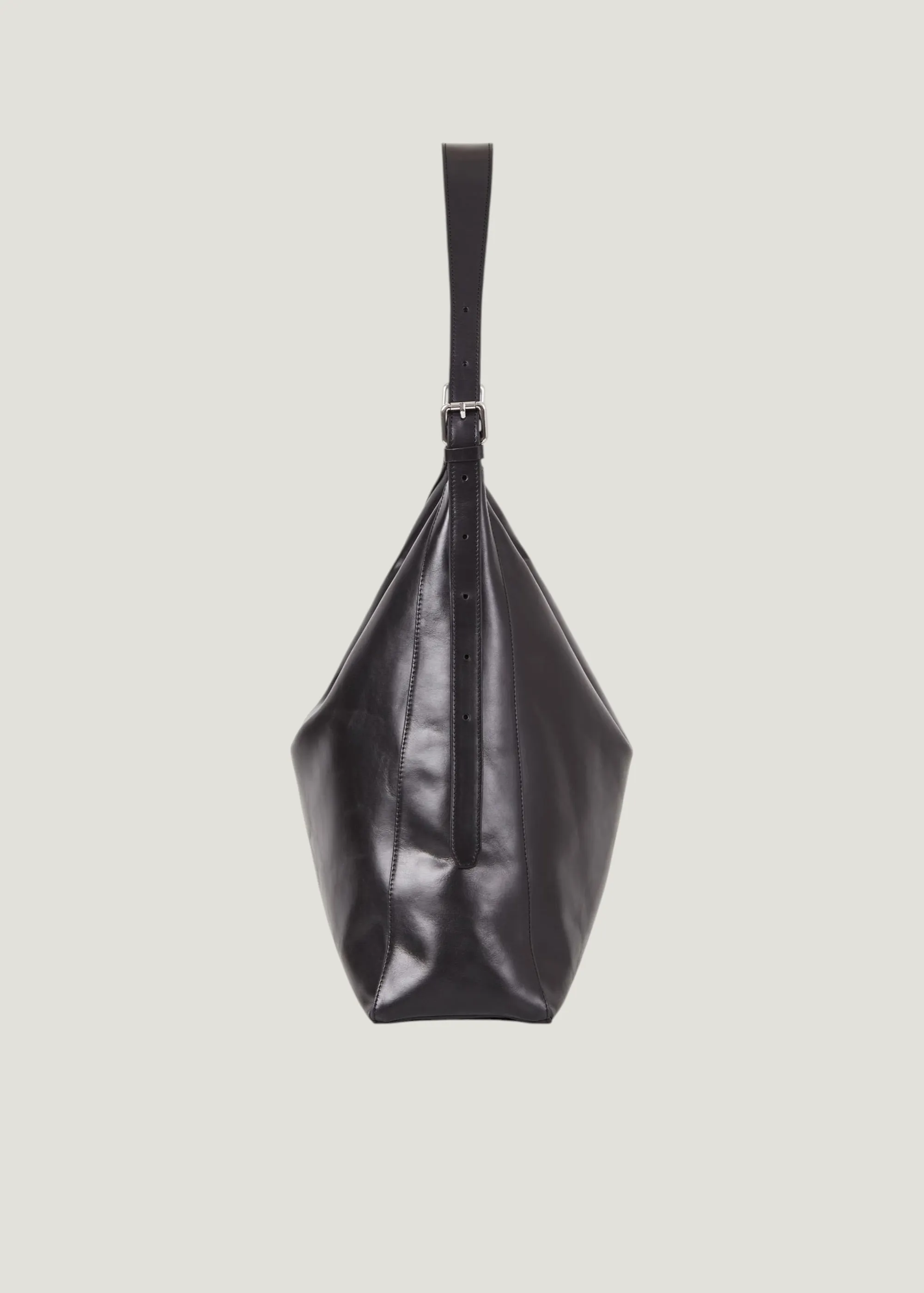 Sac cabas en cuir certifié | noir "hilo", Vagabond, photo 2