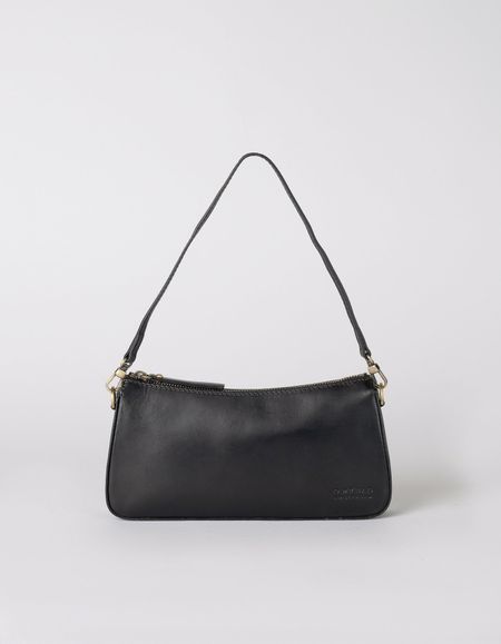 Sac à main en cuir certifié | noir "taylor black classic leather"