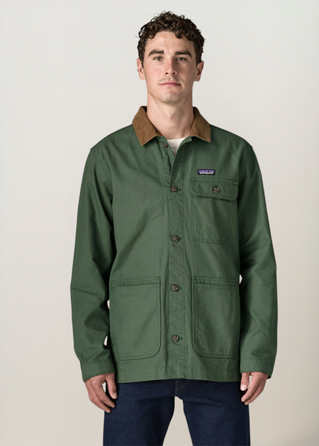 Veste canvas en coton bio | vert "point reyes canvas jkt - cngr" - Patagonia