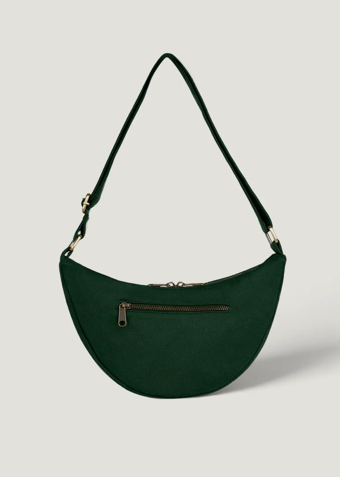  Sac à bandoulière en coton biologique | vert "andrea sapin", Hindbag, photo 3