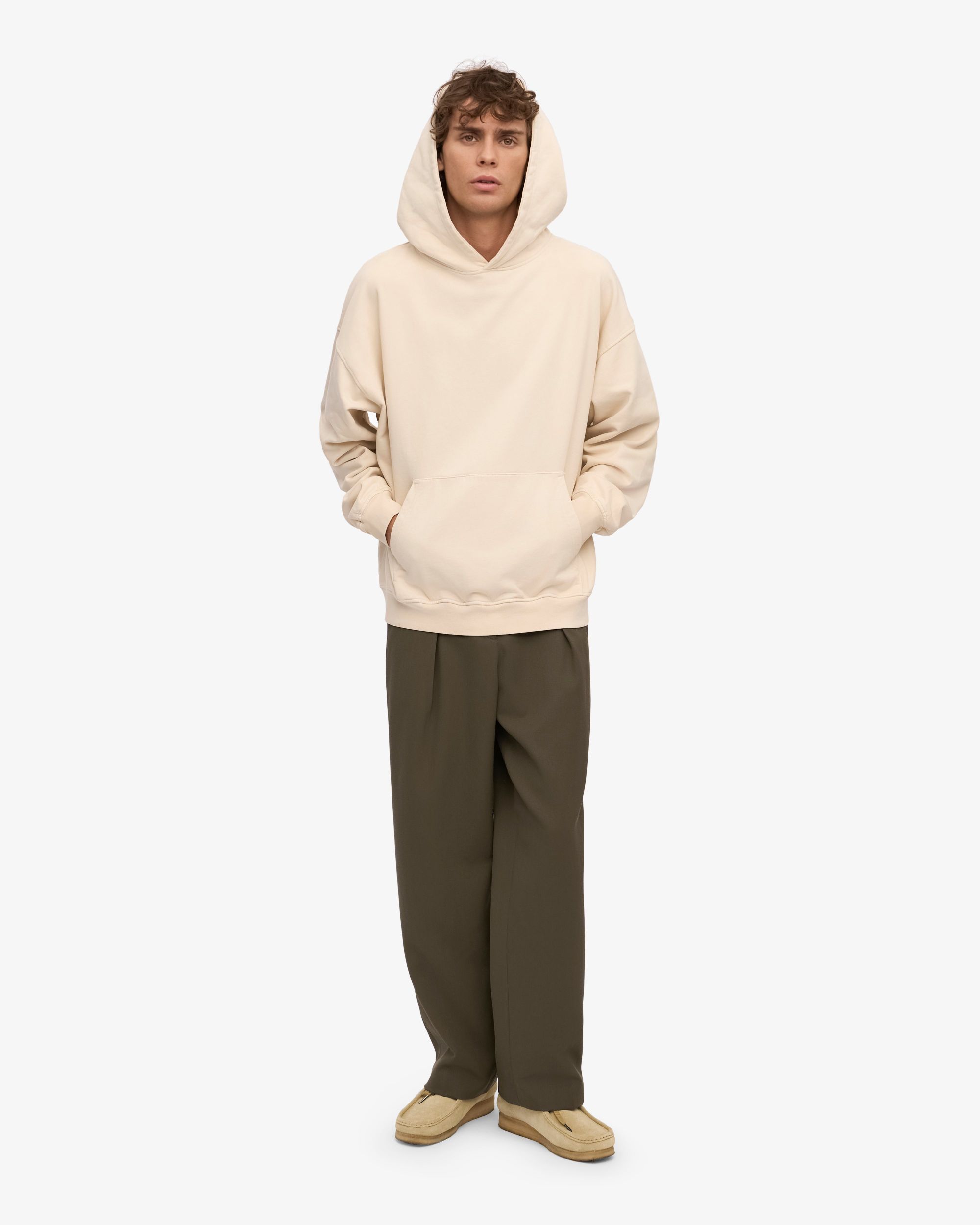 Oversize-Hoodie aus Bio-Baumwolle | Ecru "ivory white", Colorful Standard, Foto 5