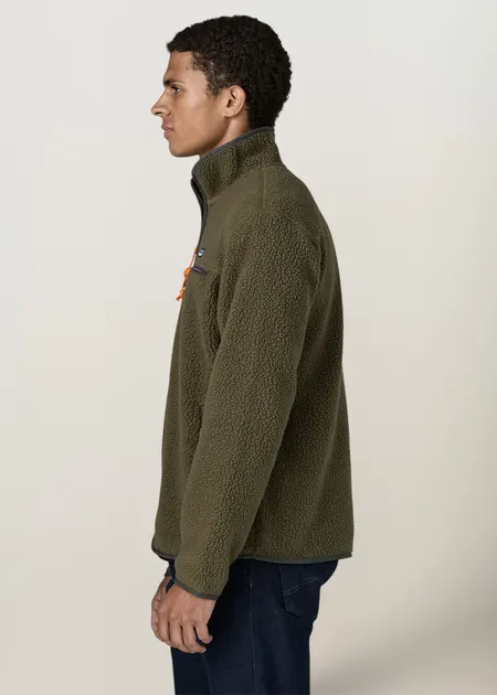 Veste polaire en matière recyclée | vert "retro pile jkt", Patagonia, photo 4