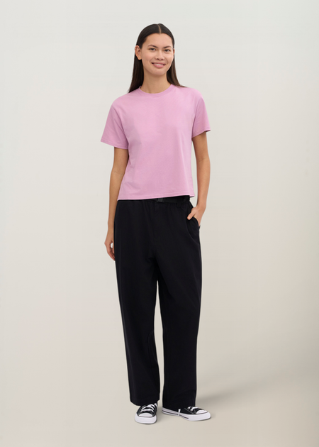 T-Shirt aus Bio-Baumwolle | Rosa "cherry blossom", Colorful Standard, Foto 4