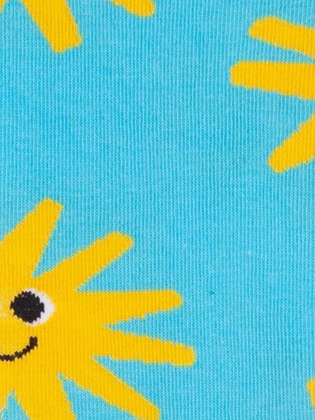 Socken aus Bio-Baumwolle | blau "smiling bright", Dilly socks, Foto 2
