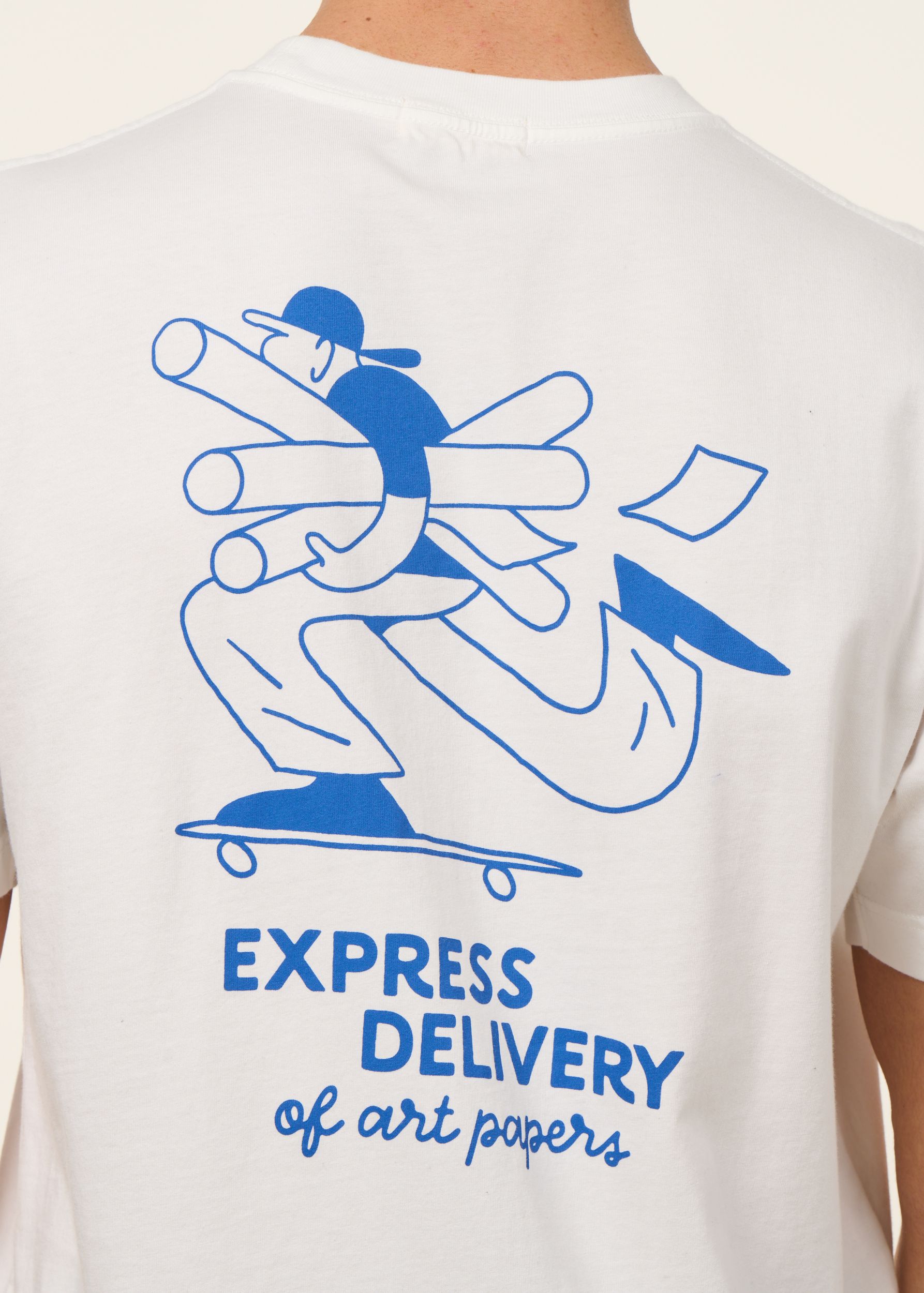 T-shirt en coton bio | blanc "cruiser", Olow, photo 4