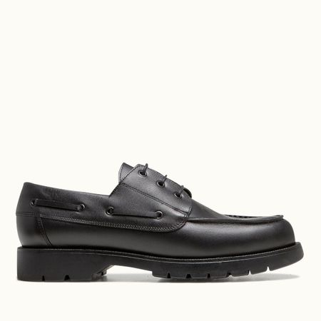 Derbies made in france en cuir certifié | noir "donato noir"