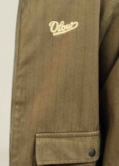 Veste en coton bio | vert "Jacket barry signature" - Olow