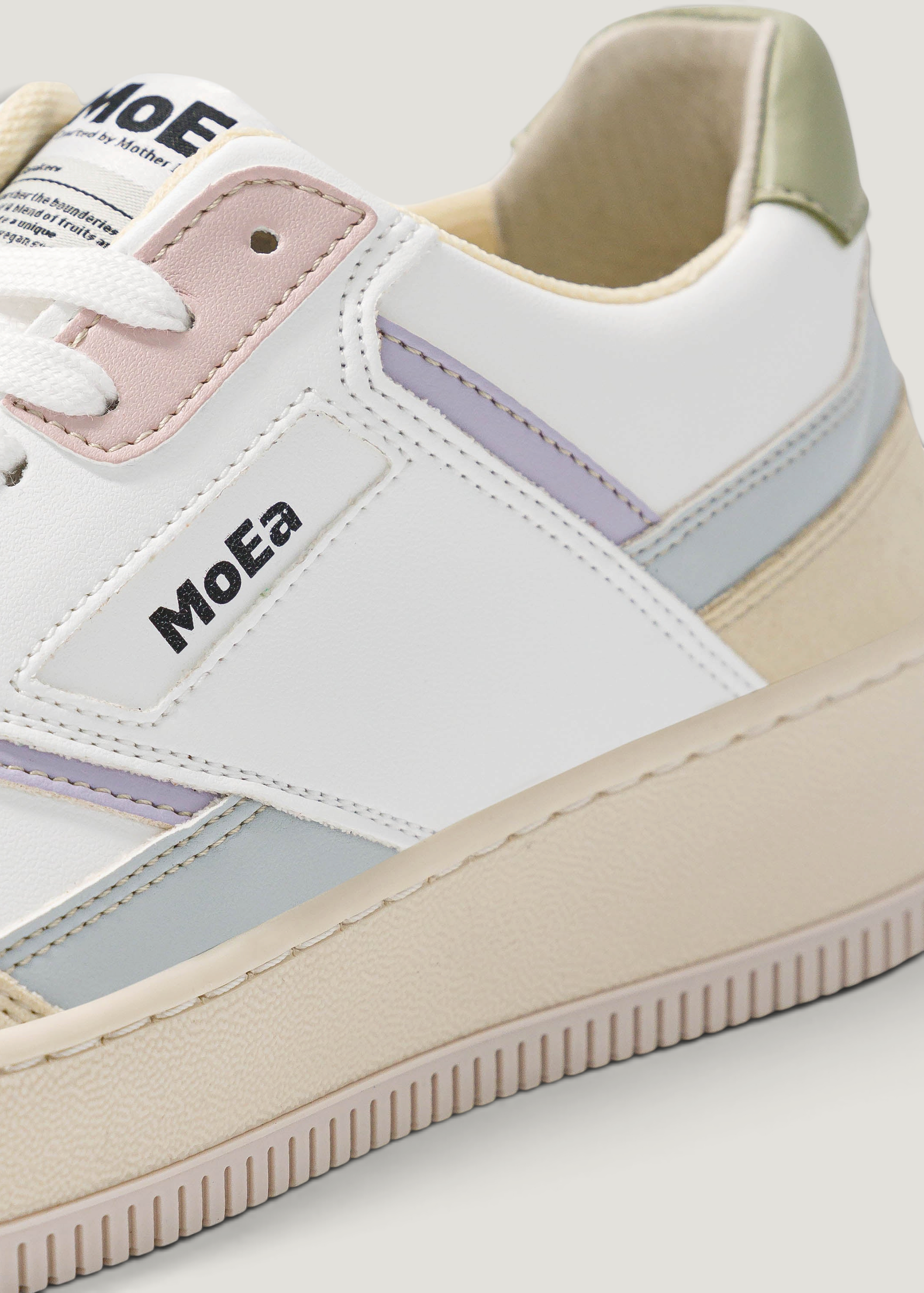 Vegane Sneaker | Mehrfarbig "gen1 - all in pastel - all in", Moea, Foto 3