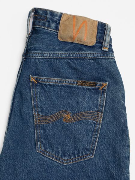 Jean mom en coton bio | bleu "breezy britt morning soul", Nudie Jeans, photo 5