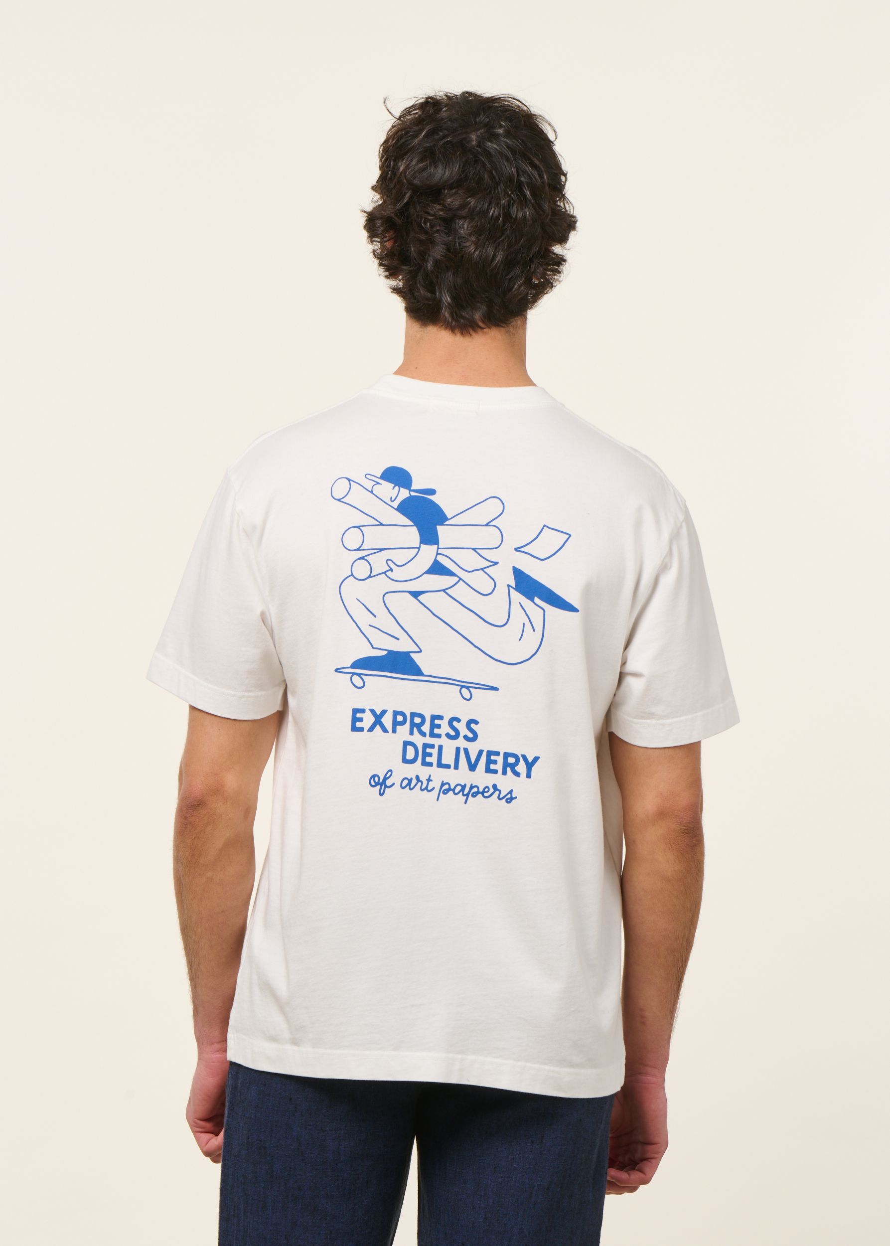 T-shirt en coton bio | blanc "cruiser", Olow, photo 1
