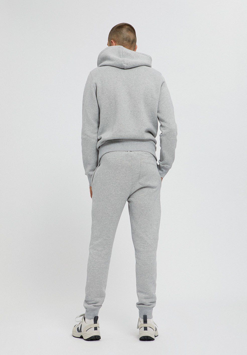 Jogging gris en coton et tencel - aarion, Armedangels, photo 3
