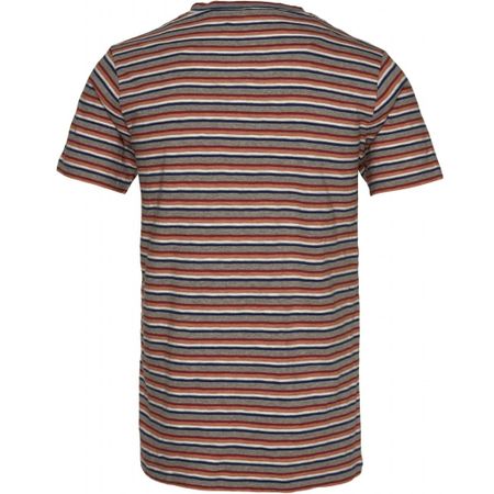T-shirt rayé multicolore en coton bio - alder, Knowledge Cotton Apparel, photo 2